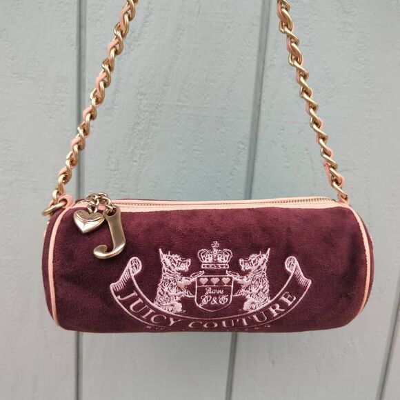 Juicy Couture Y2K Scottie Dogs Barrell Tootsie Bag!! - Picture 1 of 9